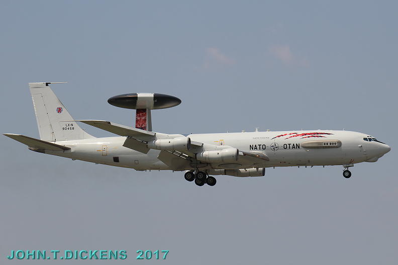BOEING E-3A SENTRY  LX-N-90458