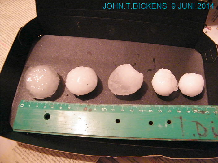 STORMCELL  HAIL [ 9 JUNI 2014 ]