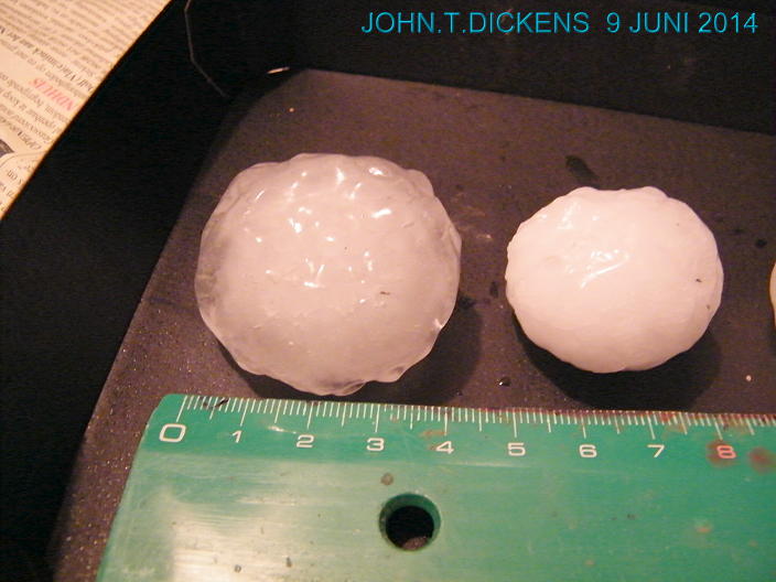 STORMCELL  HAIL [ 9 JUNI 2014 ]